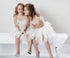 Little Princess Feathers And Ruffles Dress - Little Palace Store